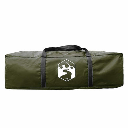 Camping Tent Dome 4-Person Olive Green Waterproof