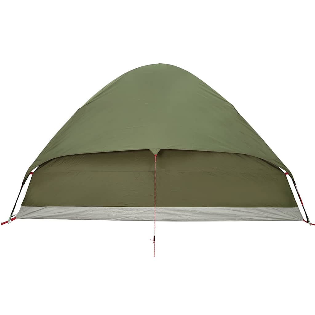Family Tent Dome 6-Person Olive Green Waterproof