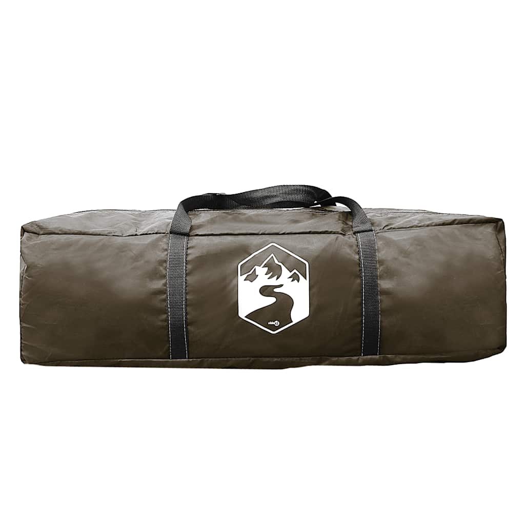 Family Tent Dome 6-Person Brown Waterproof