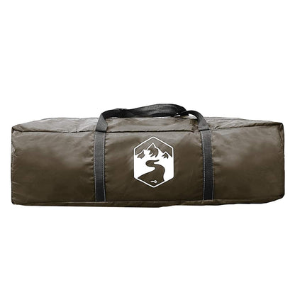 Family Tent Dome 6-Person Brown Waterproof