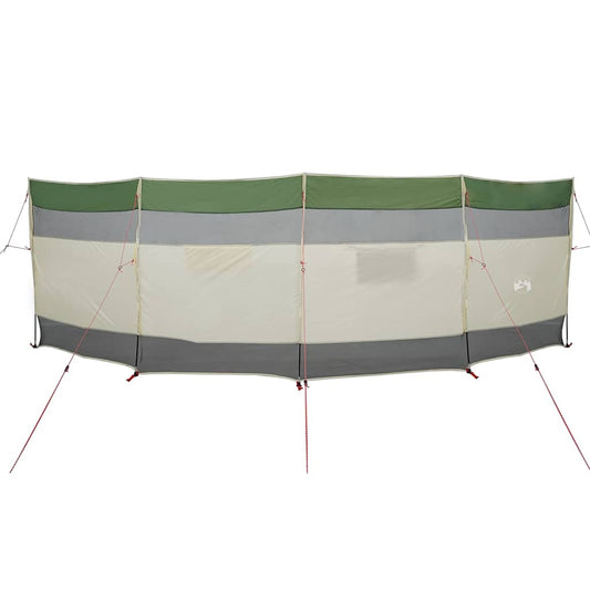 Camping Windbreak Green 510x153 cm Waterproof