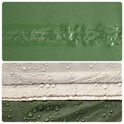 Camping Windbreak Green 510x153 cm Waterproof