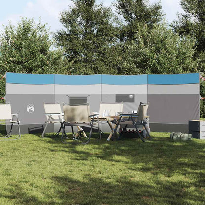 Camping Windbreak Blue 510x153 cm Waterproof