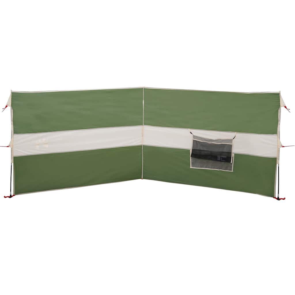 Camping Windbreak Green 344x120 cm Waterproof