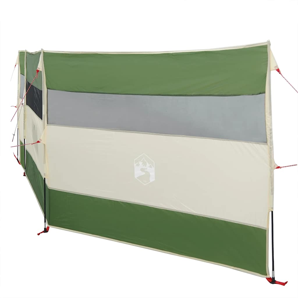 Camping Windbreak Green 508x130 cm Waterproof