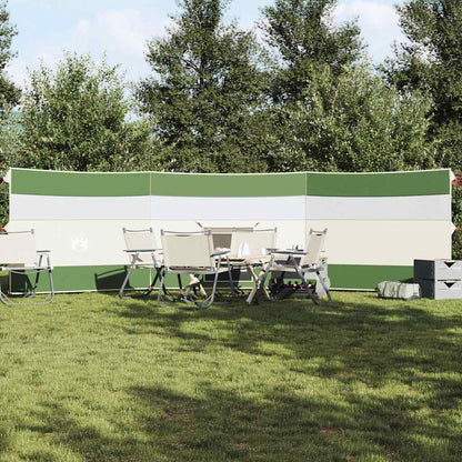 Camping Windbreak Green 508x130 cm Waterproof