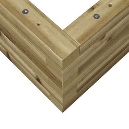Garden Planter 90x60x23 cm Impregnated Wood Pine