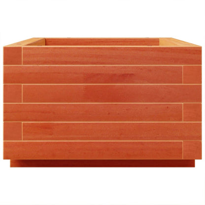 Garden Planter Wax Brown 70x40x26.5 cm Solid Wood Pine
