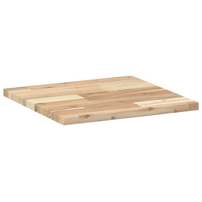 Table Top Square 40x40x2 cm Solid Wood Acacia