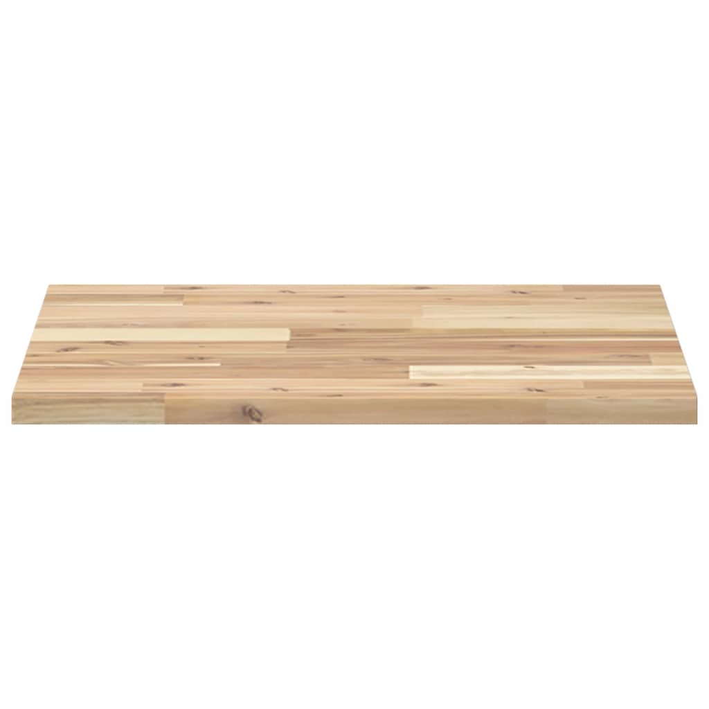 Table Top Square 50x50x2 cm Solid Wood Acacia