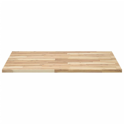 Table Top Square 80x80x2 cm Solid Wood Acacia