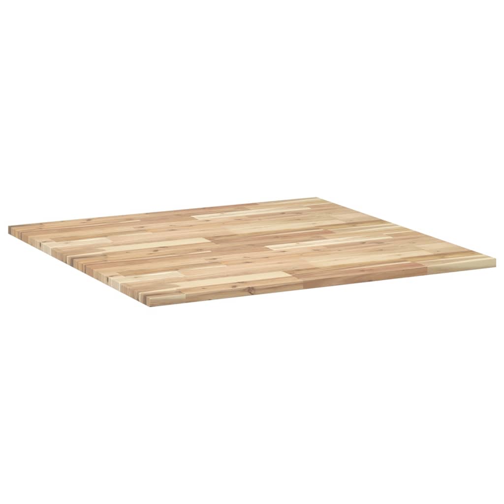 Table Top Square 90x90x2 cm Solid Wood Acacia