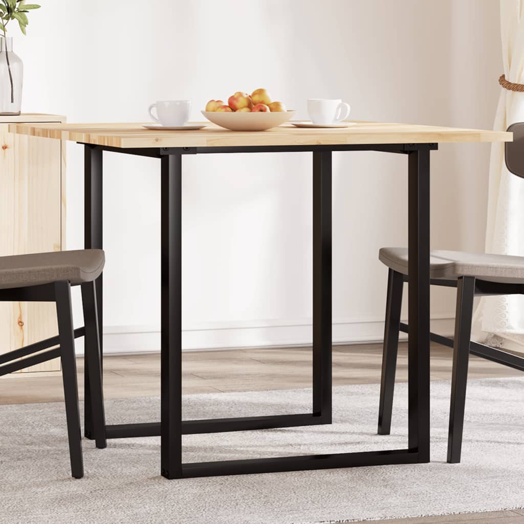 Table Top Square 90x90x2 cm Solid Wood Acacia