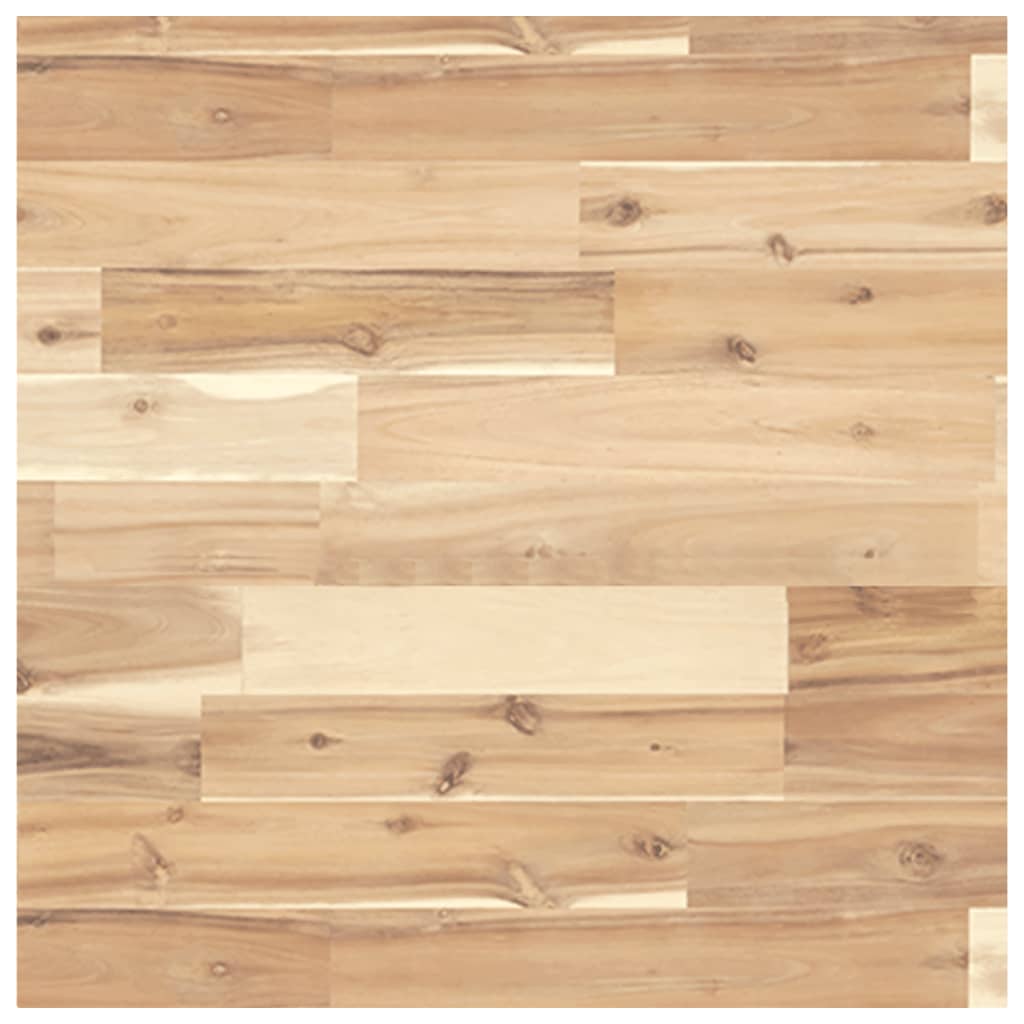 Table Top Square 50x50x4 cm Solid Wood Acacia