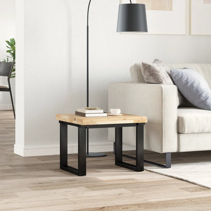 Table Top Square 50x50x4 cm Solid Wood Acacia