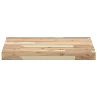 Table Top Square 50x50x4 cm Solid Wood Acacia