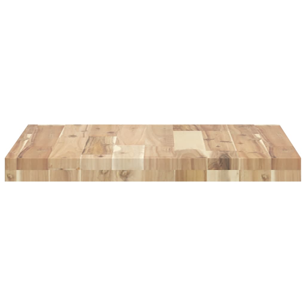 Table Top Square 50x50x4 cm Solid Wood Acacia
