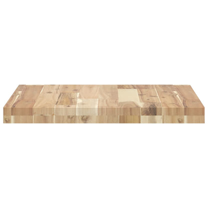 Table Top Square 50x50x4 cm Solid Wood Acacia