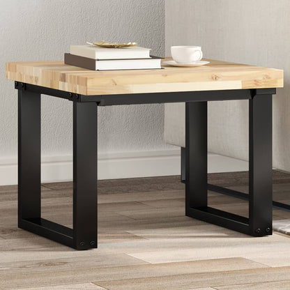 Table Top Square 50x50x4 cm Solid Wood Acacia
