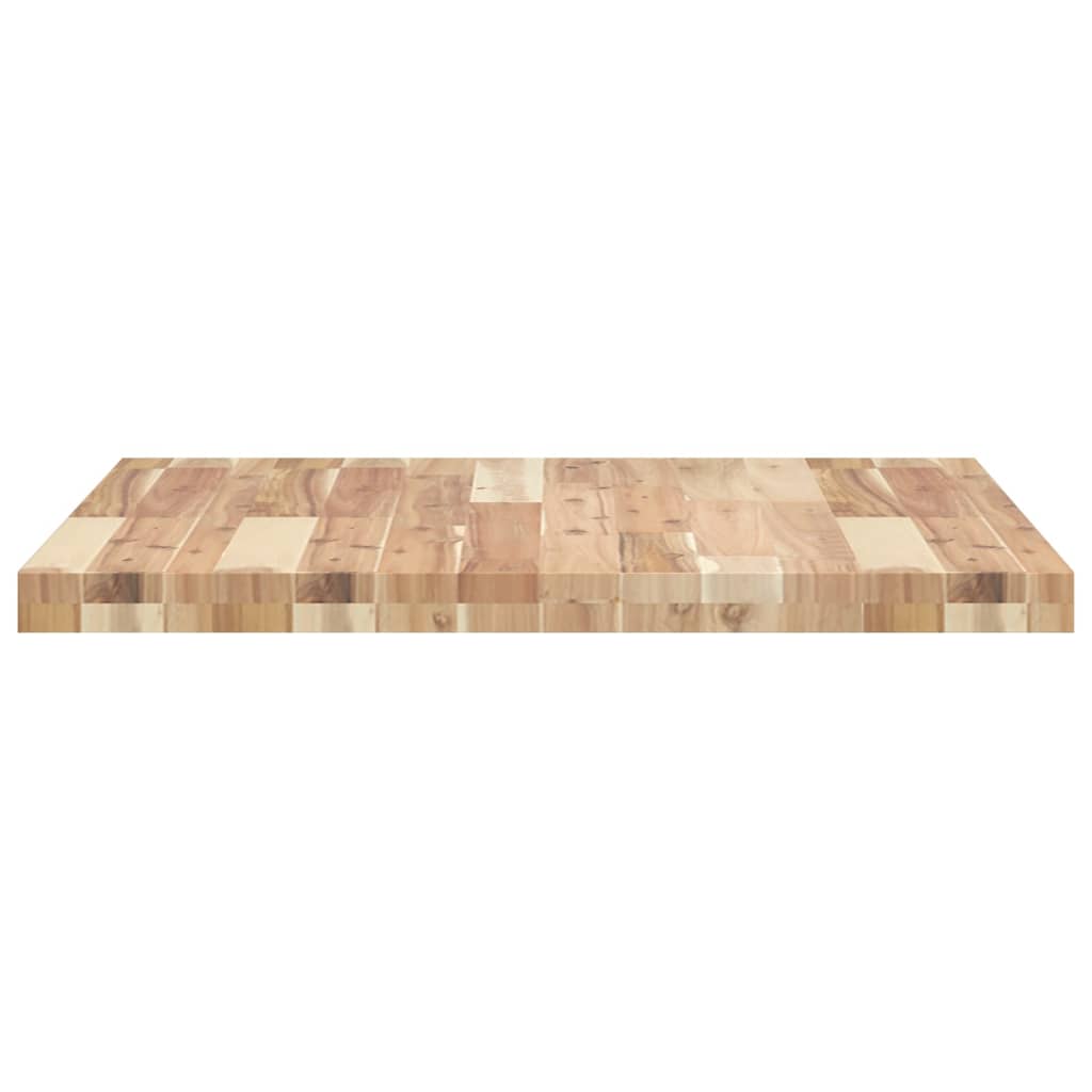 Table Top Square 70x70x4 cm Solid Wood Acacia