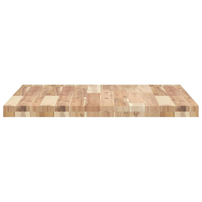 Table Top Square 70x70x4 cm Solid Wood Acacia