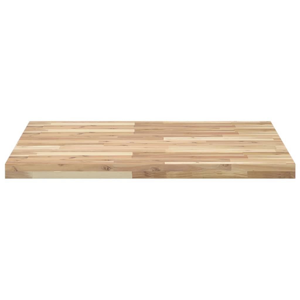 Table Top Square 80x80x4 cm Solid Wood Acacia
