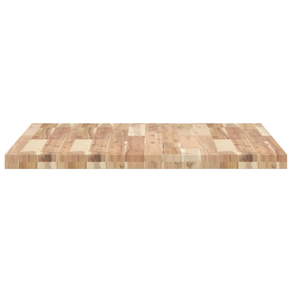 Table Top Square 80x80x4 cm Solid Wood Acacia