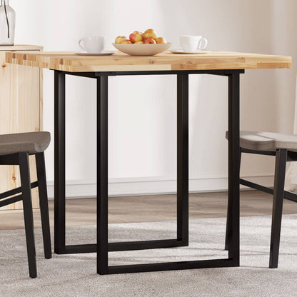 Table Top Square 80x80x4 cm Solid Wood Acacia
