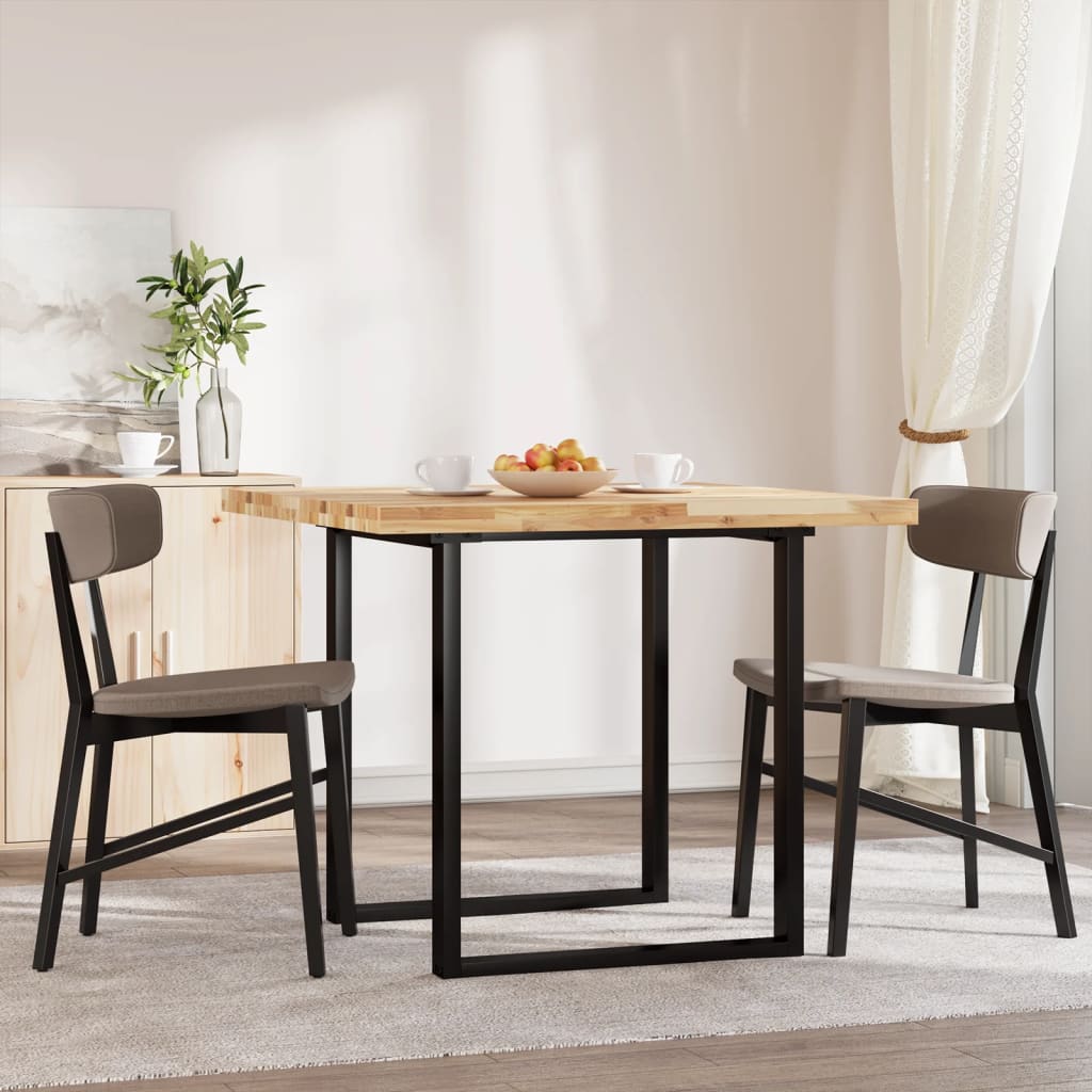 Table Top Square 90x90x4 cm Solid Wood Acacia