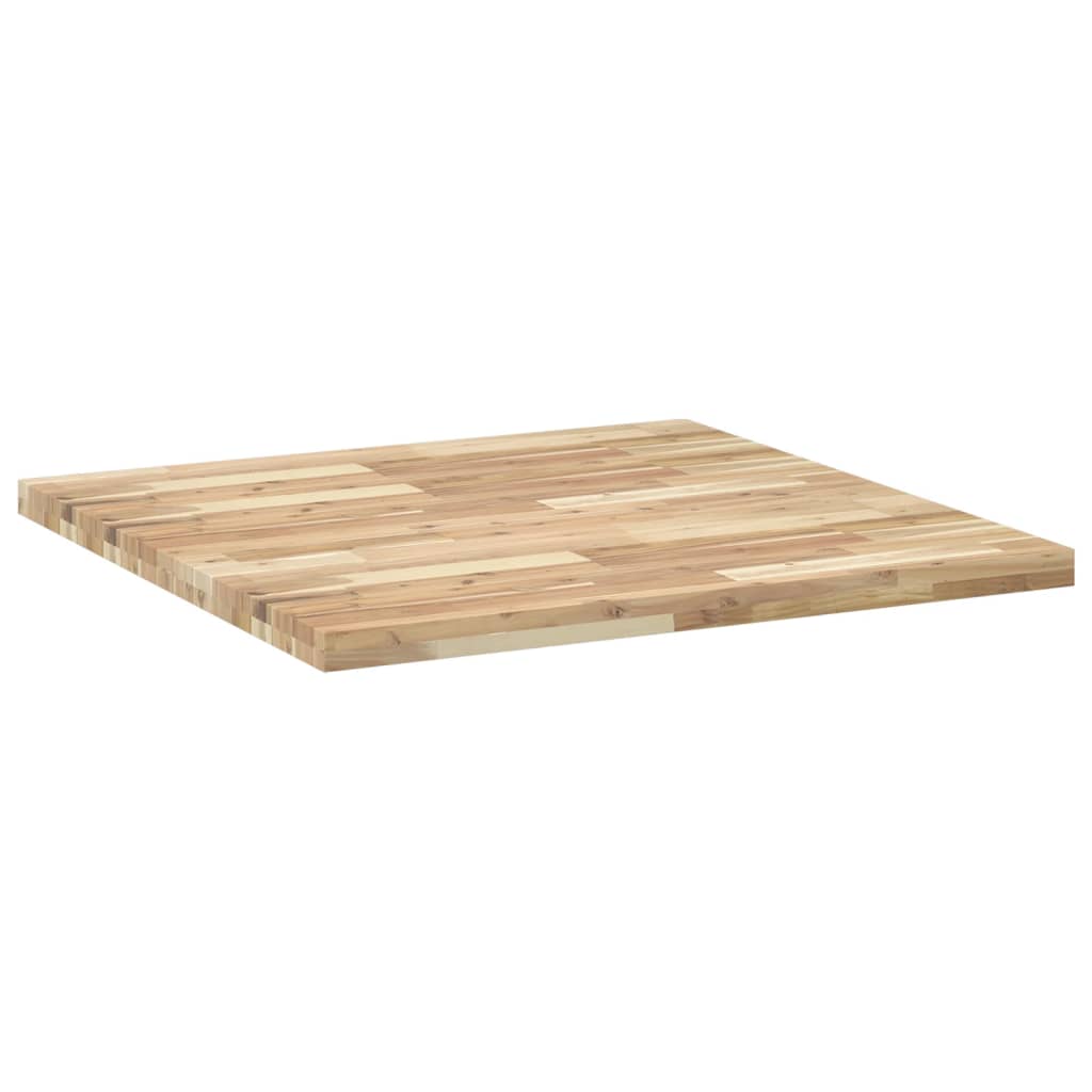 Table Top Square 90x90x4 cm Solid Wood Acacia