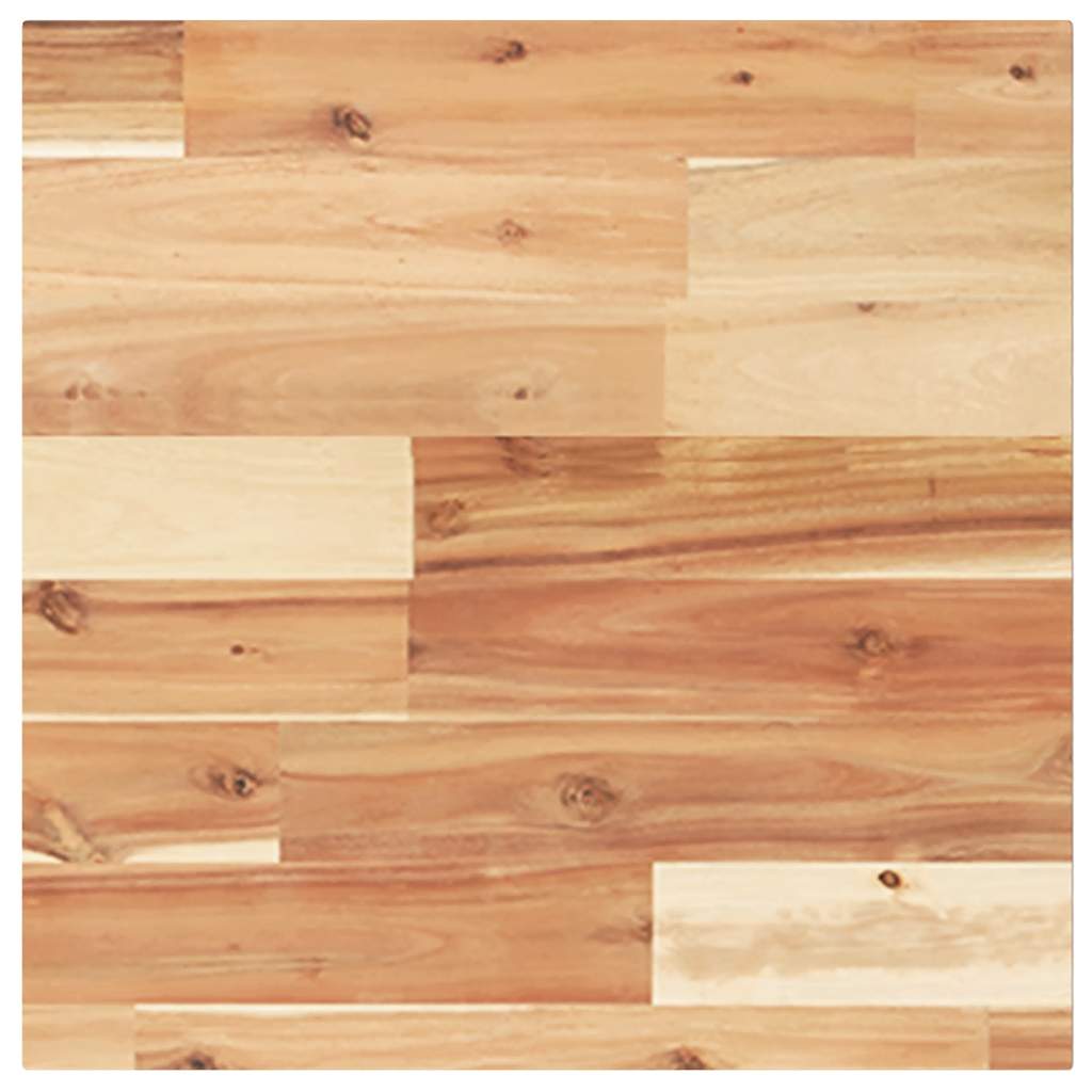 Table Top Square 40x40x2 cm Solid Wood Acacia