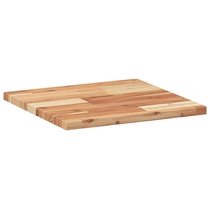 Table Top Square 40x40x2 cm Solid Wood Acacia