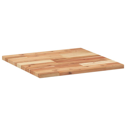 Table Top Square 50x50x2 cm Solid Wood Acacia
