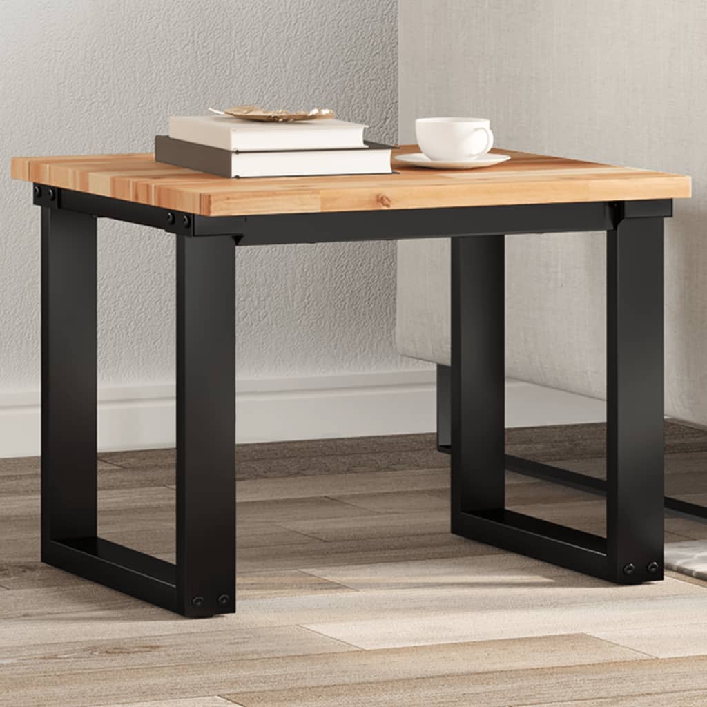 Table Top Square 50x50x2 cm Solid Wood Acacia