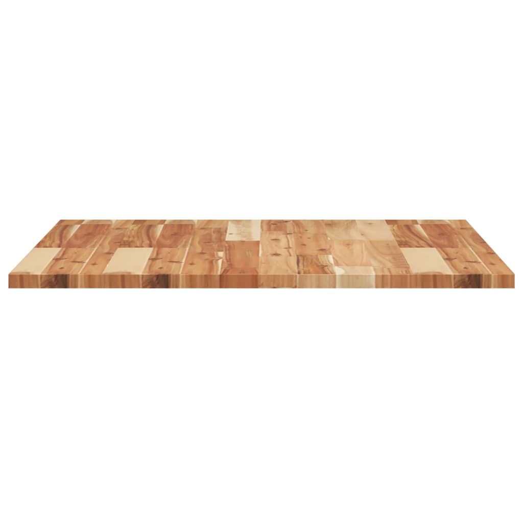 Table Top Square 70x70x2 cm Solid Wood Acacia