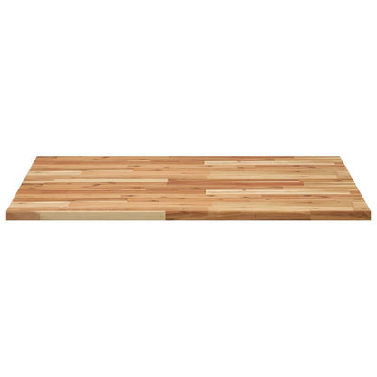 Table Top Square 80x80x2 cm Solid Wood Acacia