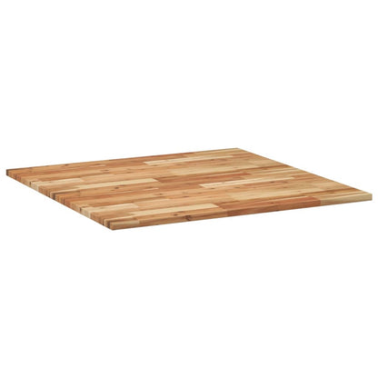 Table Top Square 90x90x2 cm Solid Wood Acacia