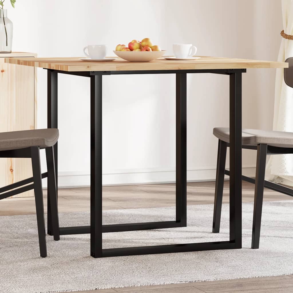 Table Top Square 90x90x2 cm Solid Wood Acacia