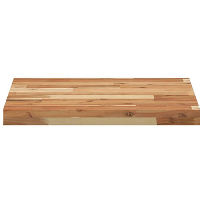 Table Top Square 50x50x4 cm Solid Wood Acacia