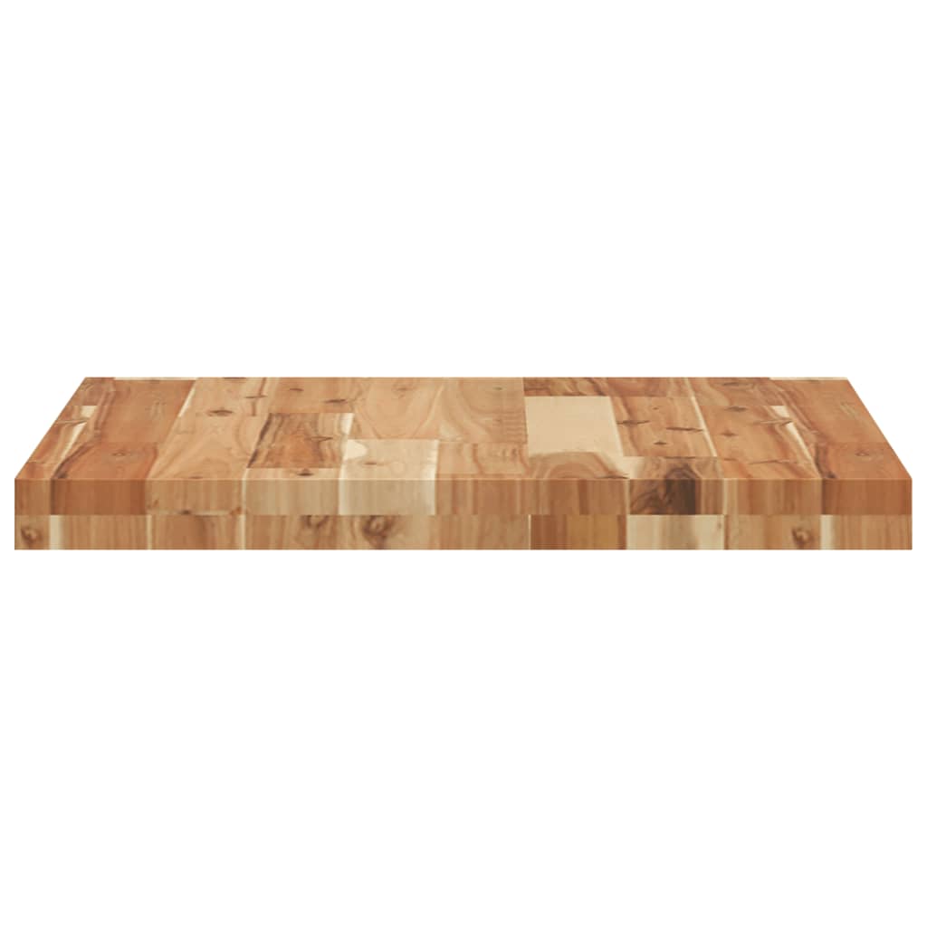 Table Top Square 50x50x4 cm Solid Wood Acacia