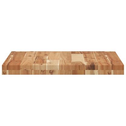 Table Top Square 50x50x4 cm Solid Wood Acacia