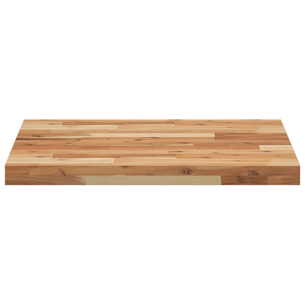 Table Top Square 60x60x4 cm Solid Wood Acacia