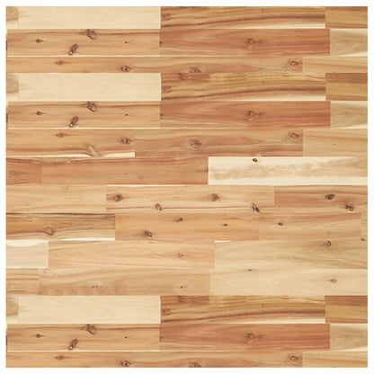 Table Top Square 70x70x4 cm Solid Wood Acacia