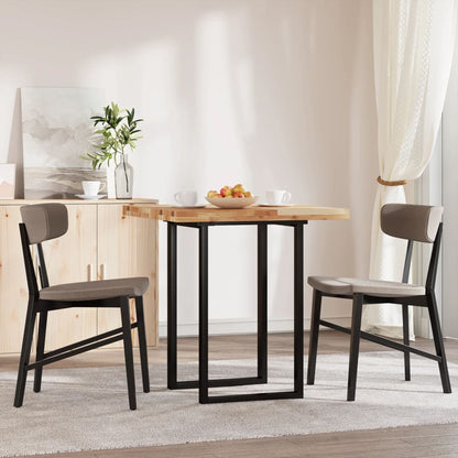 Table Top Square 70x70x4 cm Solid Wood Acacia