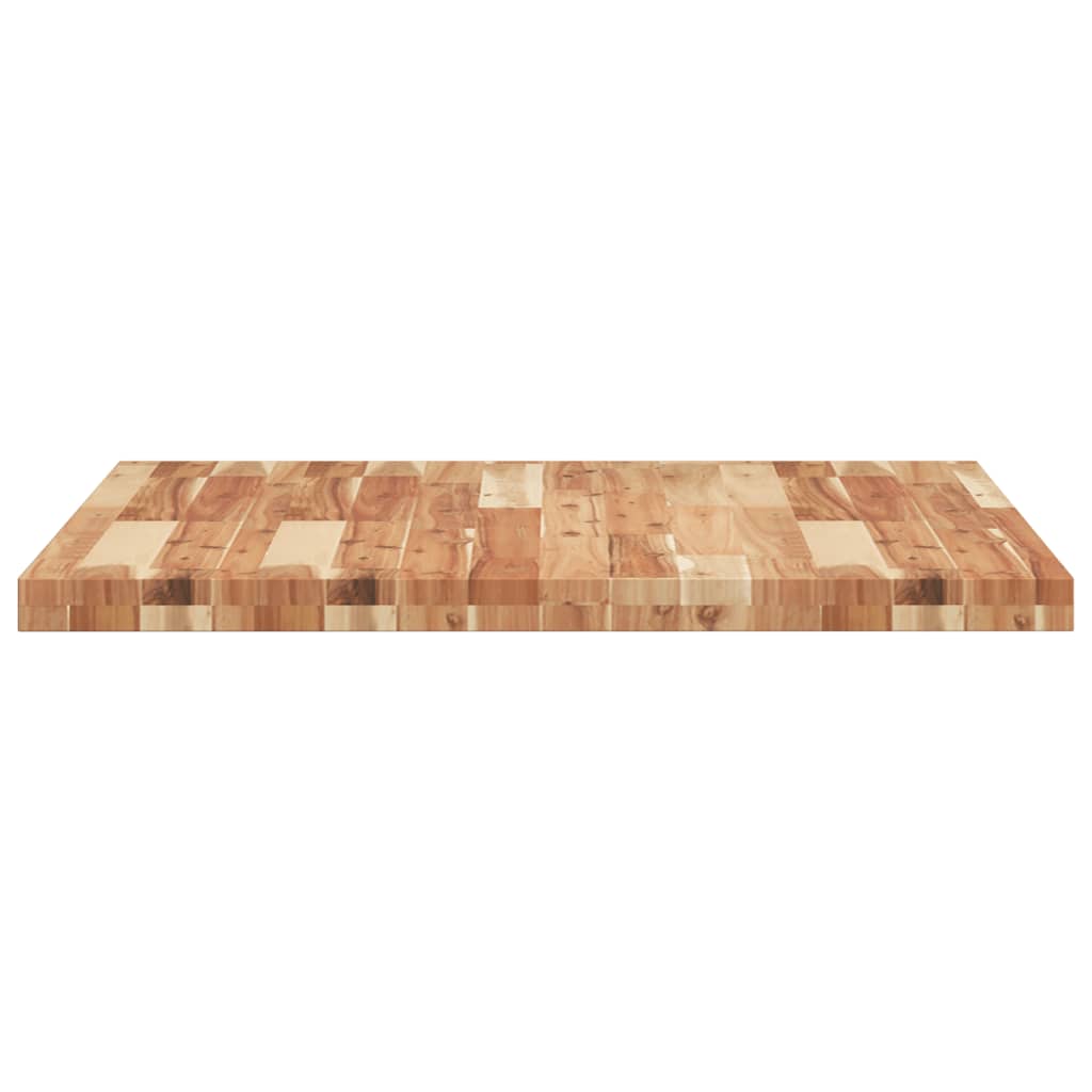 Table Top Square 80x80x4 cm Solid Wood Acacia