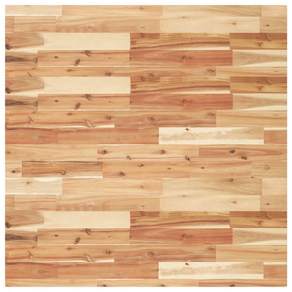 Table Top Square 90x90x4 cm Solid Wood Acacia