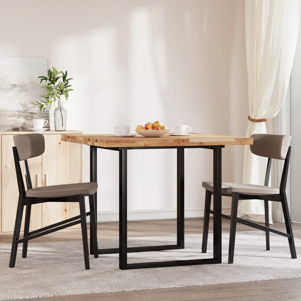 Table Top Square 90x90x4 cm Solid Wood Acacia