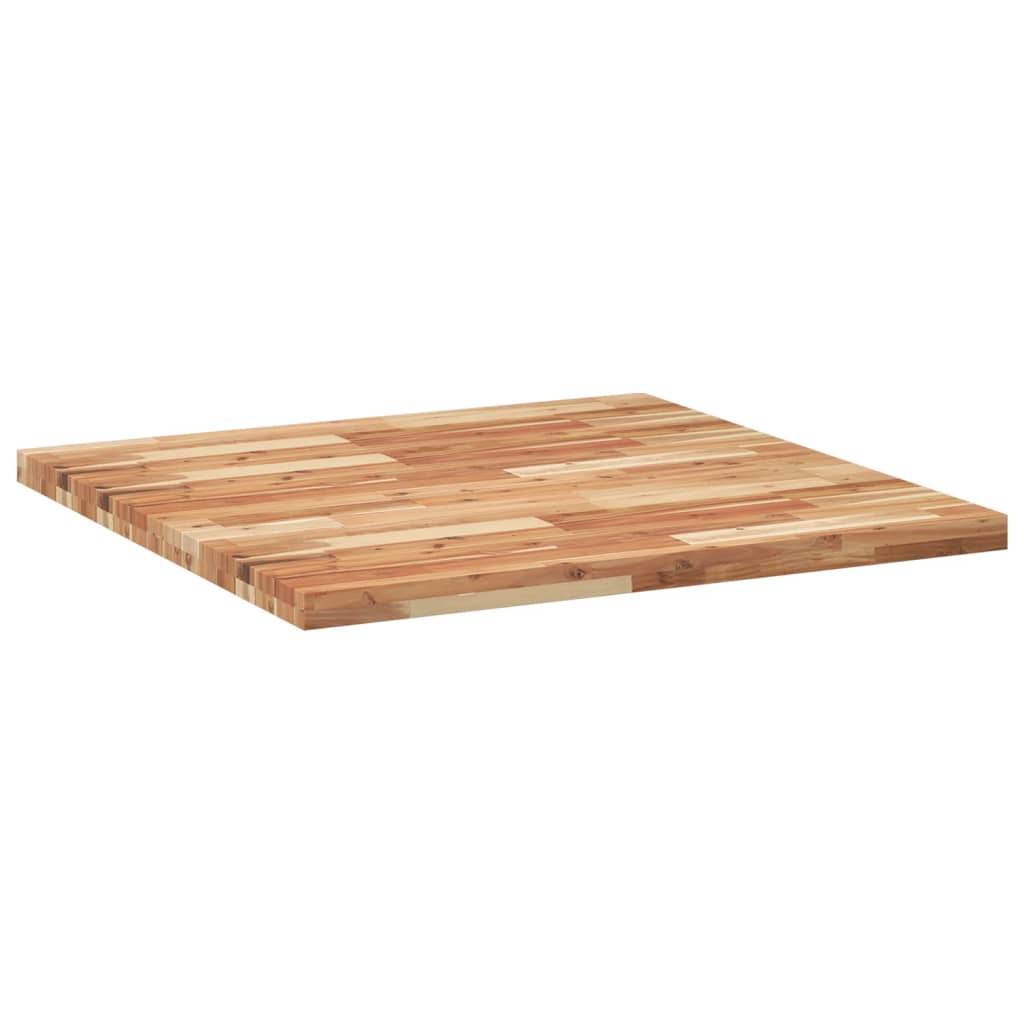Table Top Square 90x90x4 cm Solid Wood Acacia