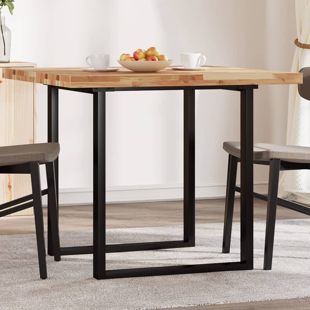 Table Top Square 90x90x4 cm Solid Wood Acacia