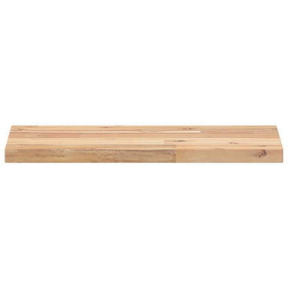 Table Top 60x20x2 cm Rectangular Solid Wood Acacia